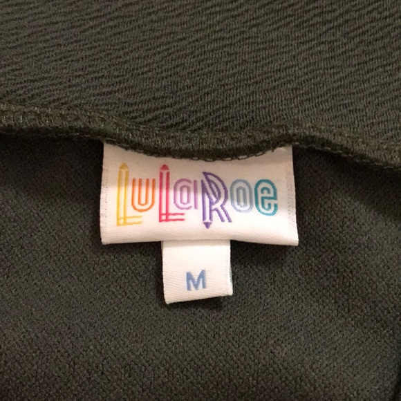 LulaRoe Cassie skirt in colorblock - Picture 3 of 3